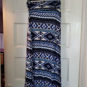 American Rag Aztek Print Maxi Skirt